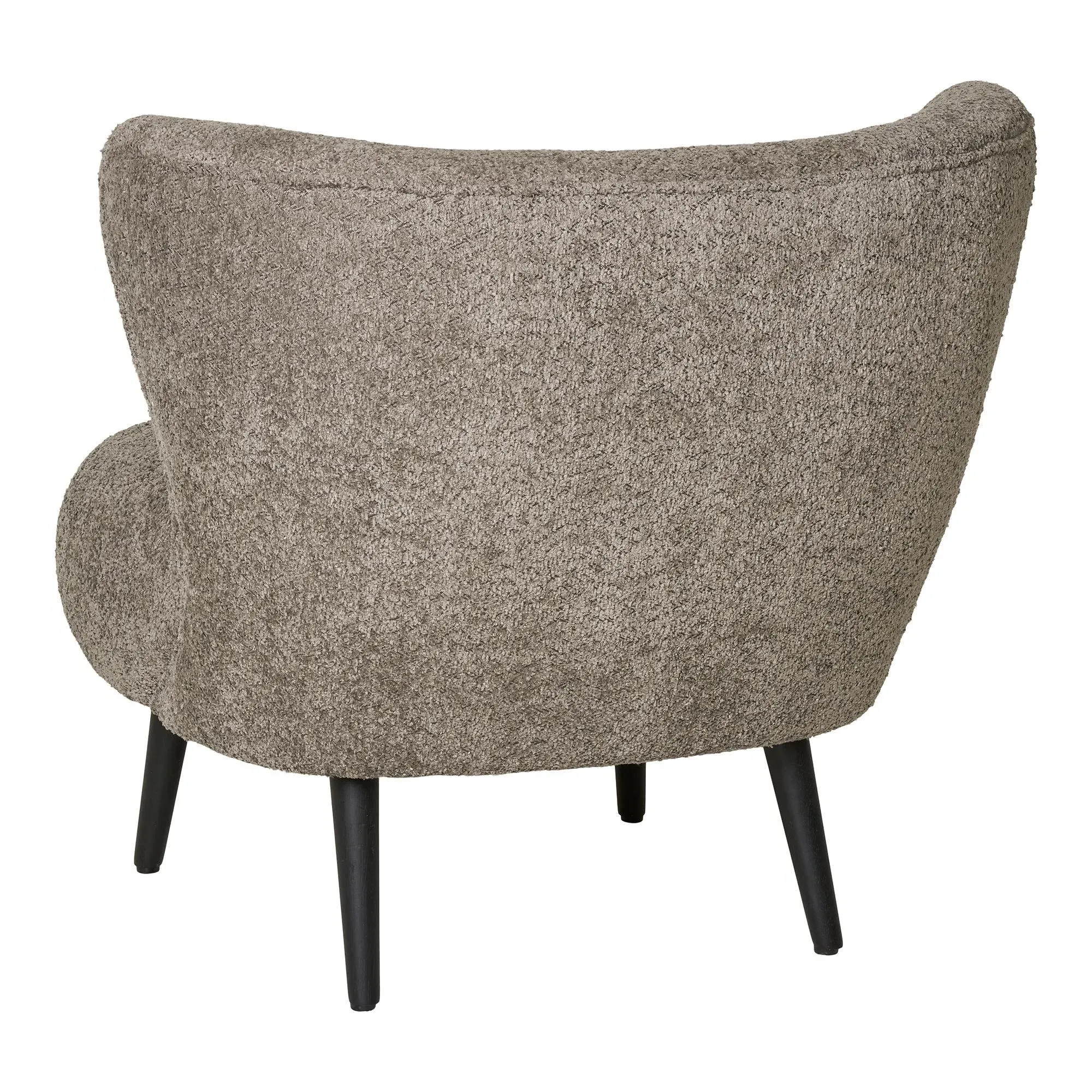 Covelo Lounge Chair - Brown, Fabric