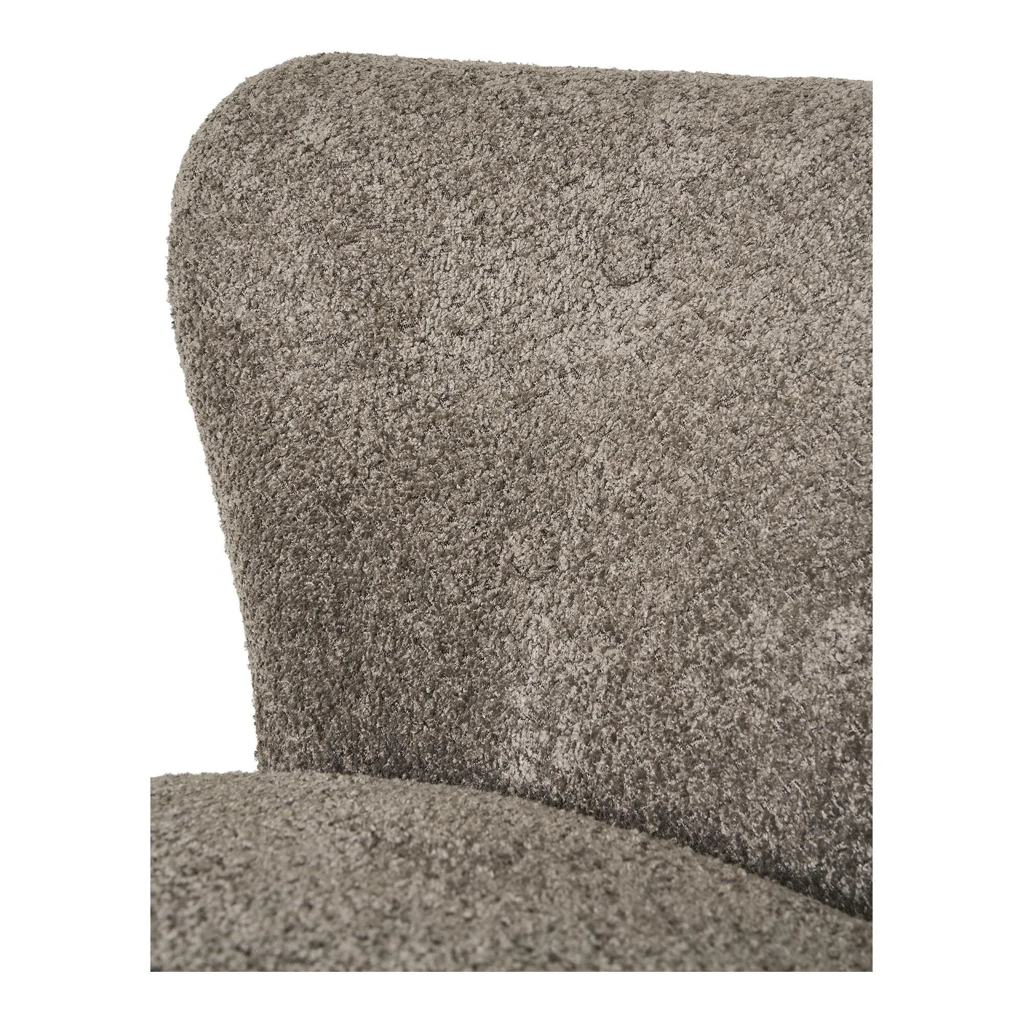 Covelo Lounge Chair - Brown, Fabric