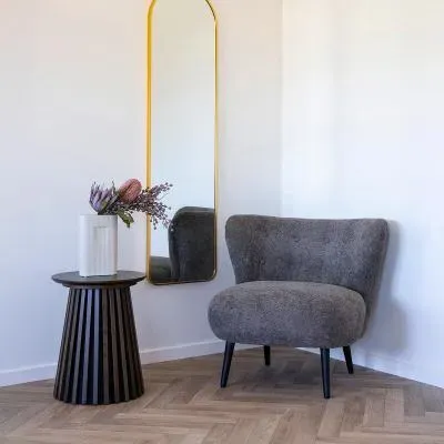 Covelo Lounge Chair - Brown, Fabric image