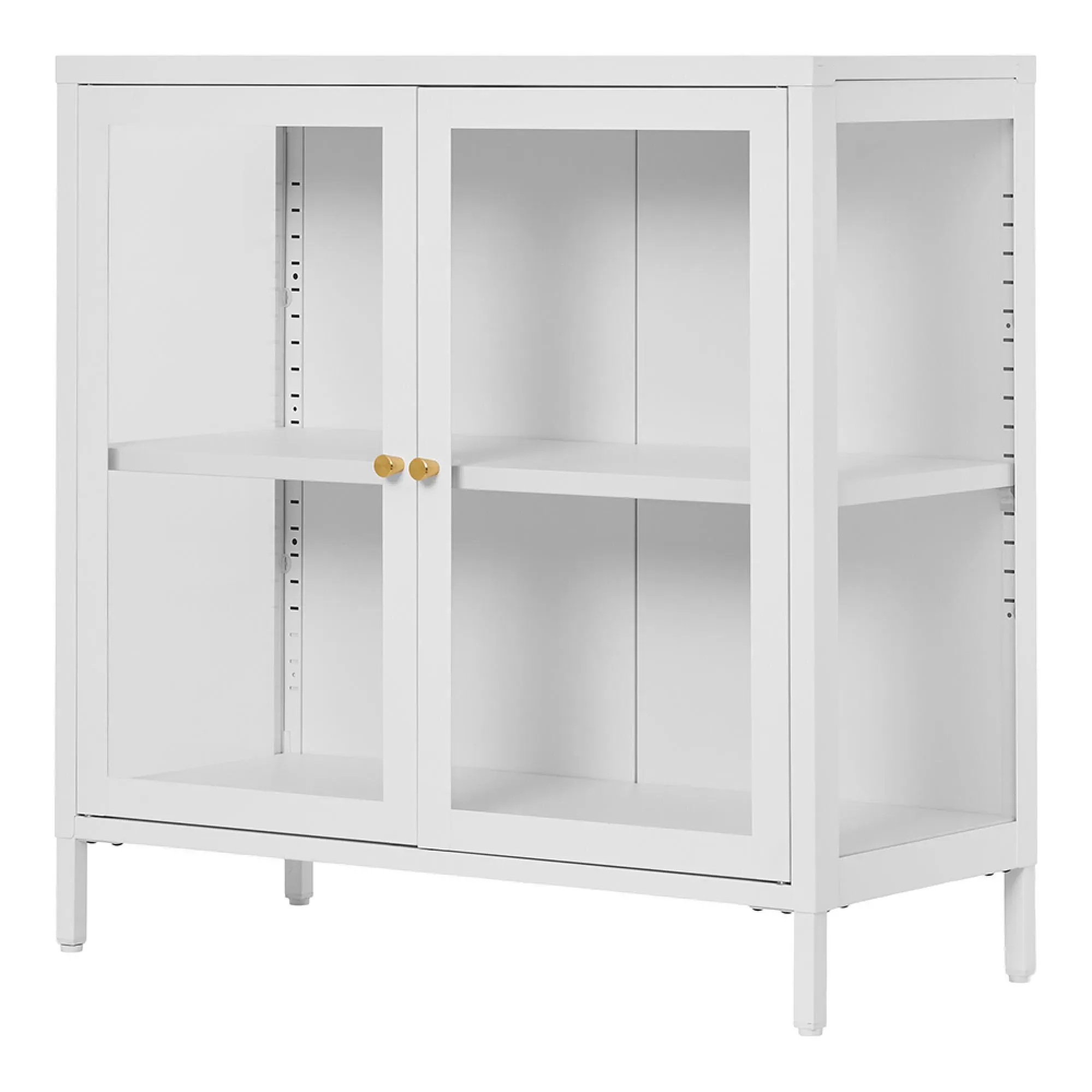 Dalby 2 Door Cabinet - White, Metal