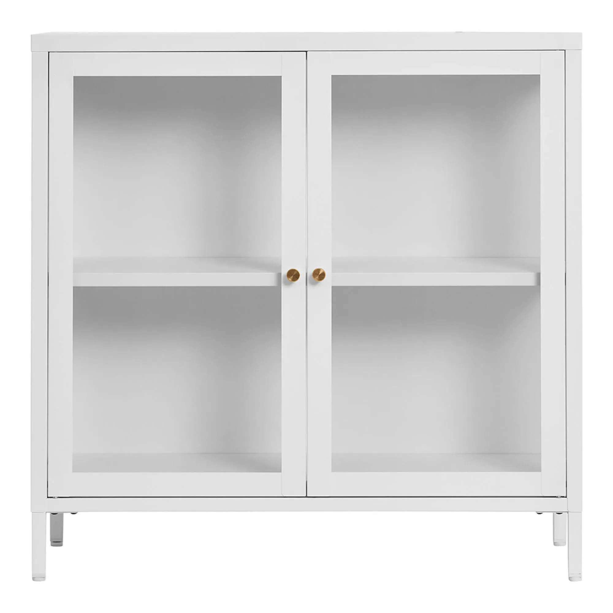 Dalby 2 Door Cabinet - White, Metal
