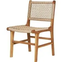 Derby Dining Chair - Natural, Teak Wood