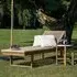 Derby Garden Sun Lounger - Natural, Teak Wood