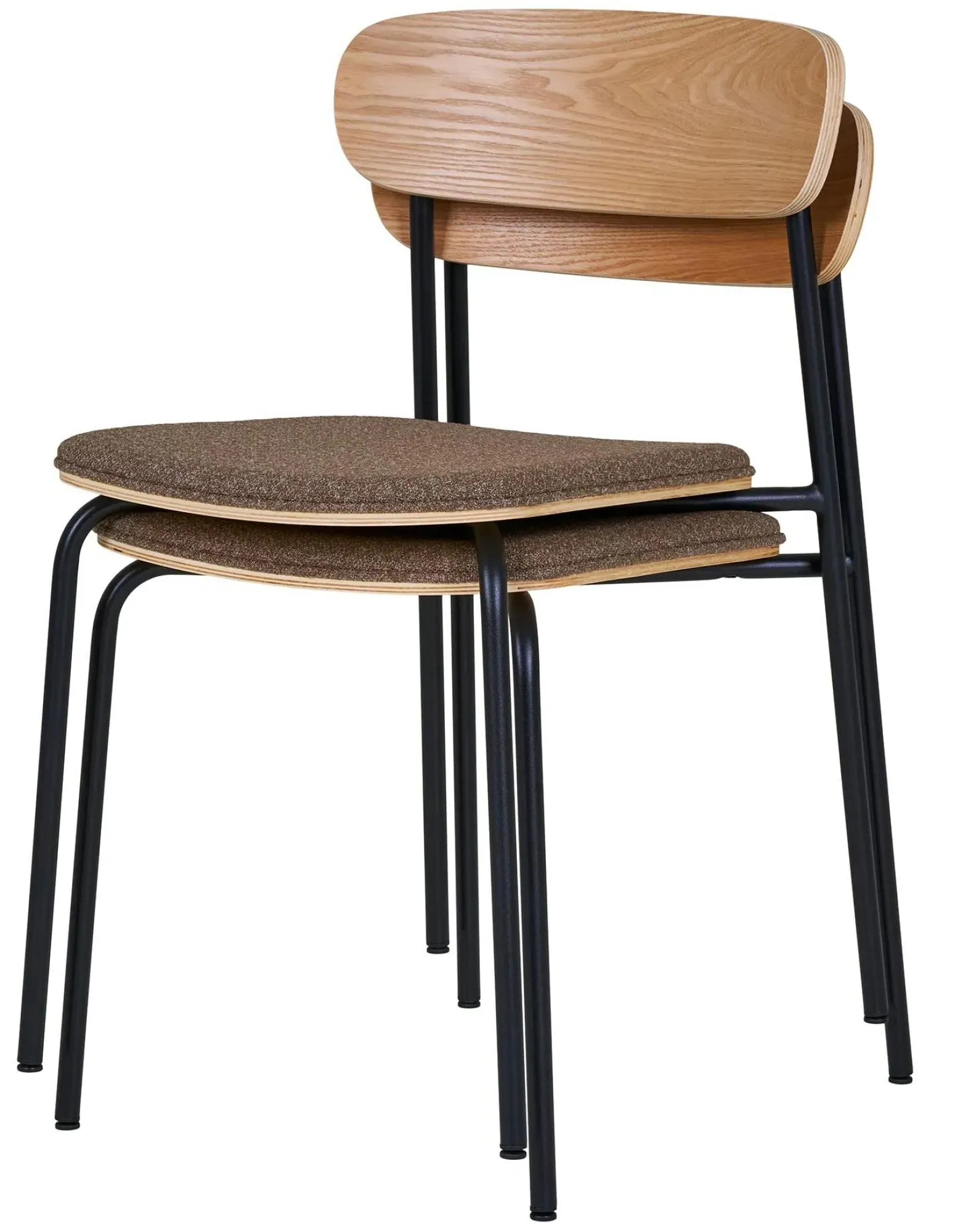 Estepona Dining Chair - Brown, Ash Wood