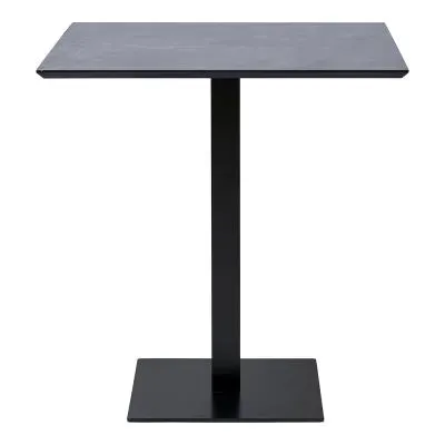 Fano Square Cafe Table - Black, Melamine image