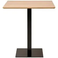 Fano Square Cafe Table - Natural, Melamine