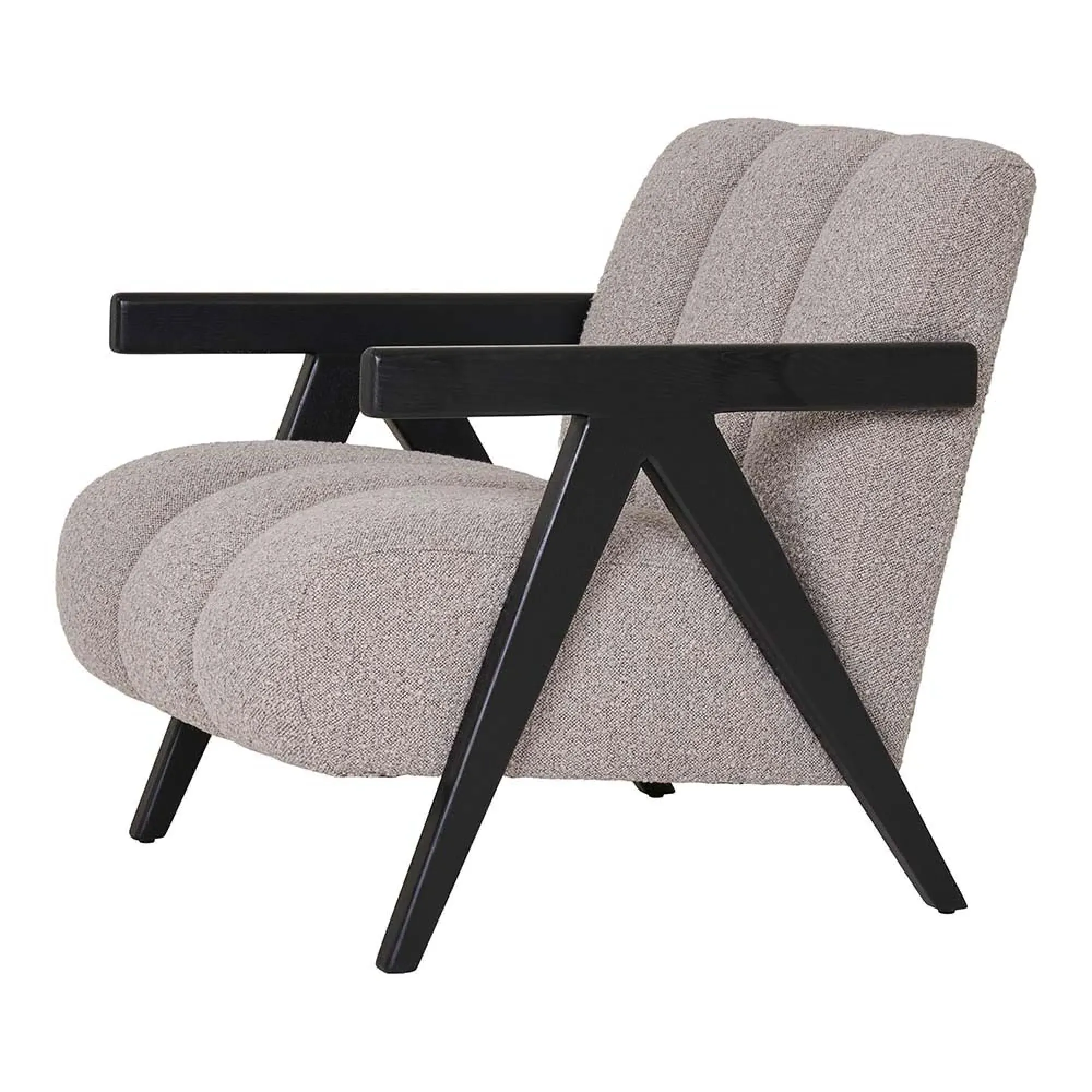 Florence Lounge Armchair - Sand, Fabric