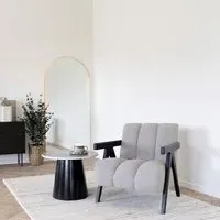 Florence Lounge Armchair - Sand, Fabric