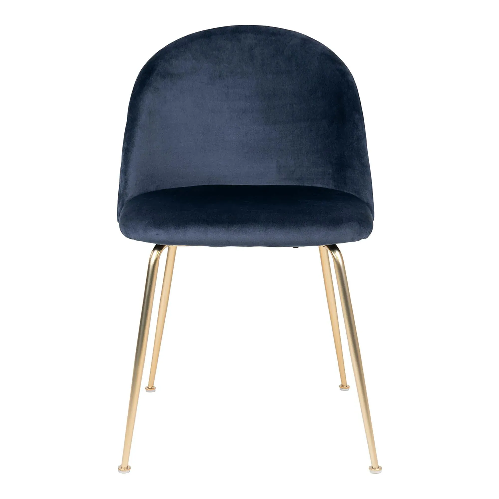 Geneve Dining Chair - Blue, Velvet