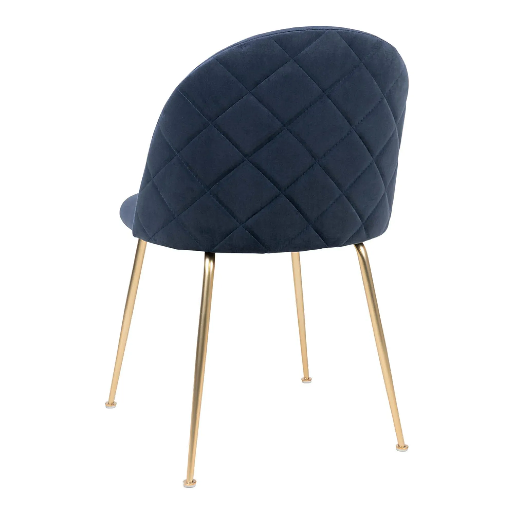 Geneve Dining Chair - Blue, Velvet