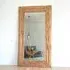 Granada Antique Mirror - Natural, Teak Wood