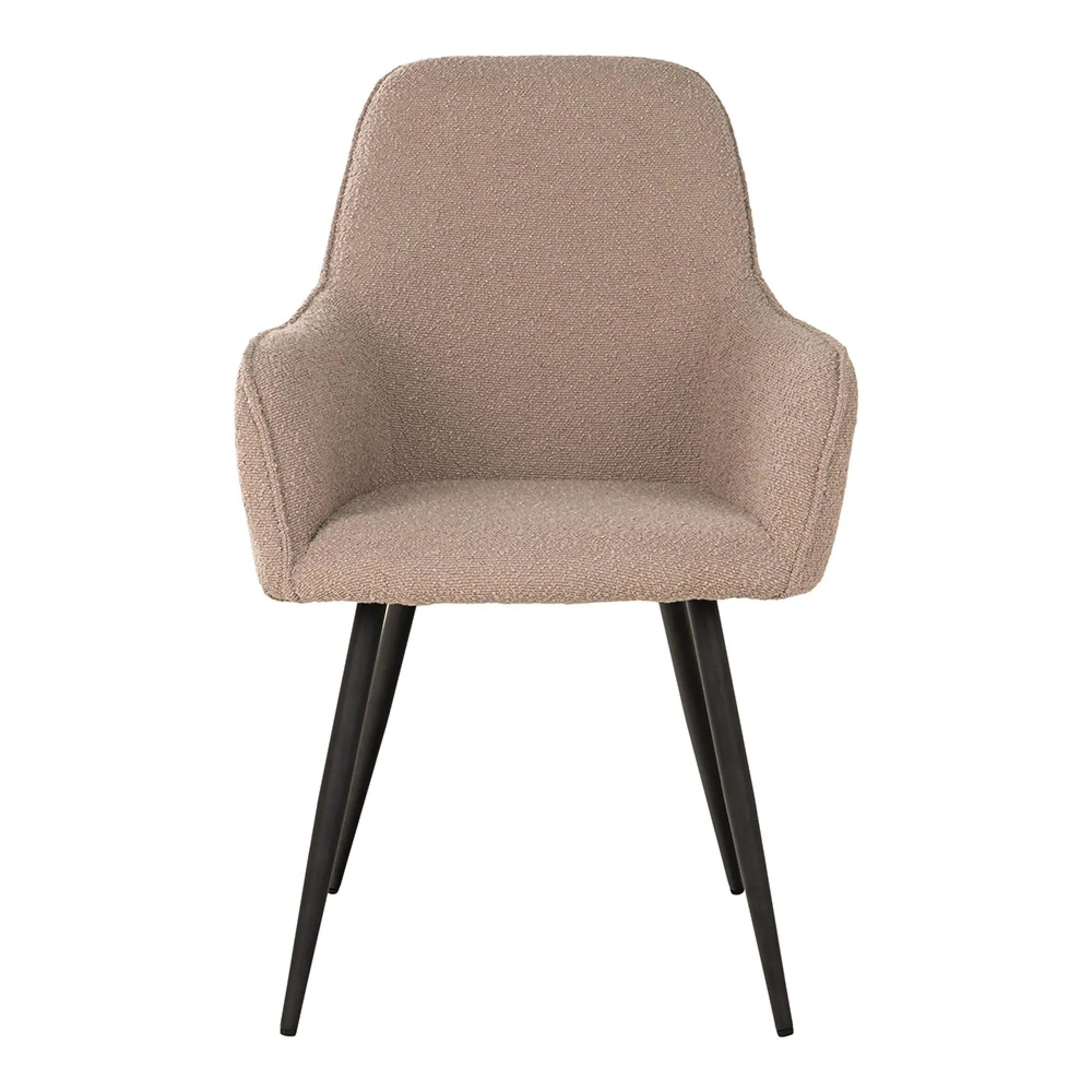 Harbo Dining Chair - Beige, Boucle