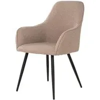 Harbo Dining Chair - Beige, Boucle