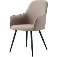 Harbo Dining Chair - Stone, Fabric