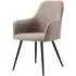 Harbo Dining Chair - Stone, Fabric