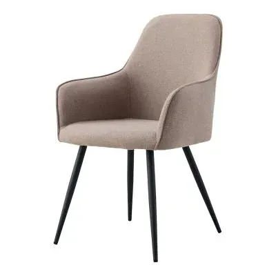 Harbo Dining Chair - Stone, Fabric
