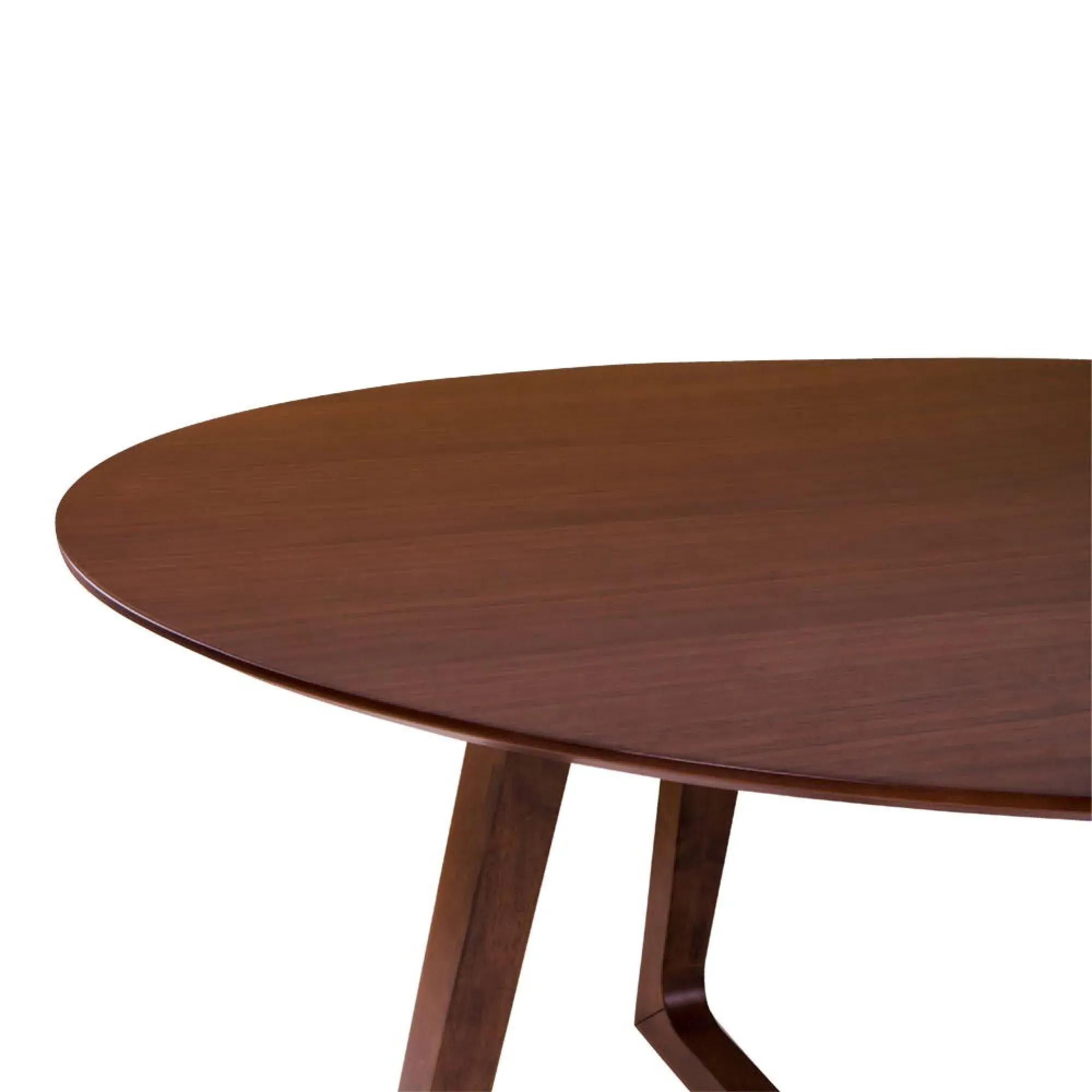 Hellerup 4-Seater Round Pedestal Dining Table - Walnut