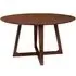 Hellerup 4-Seater Round Pedestal Dining Table - Walnut