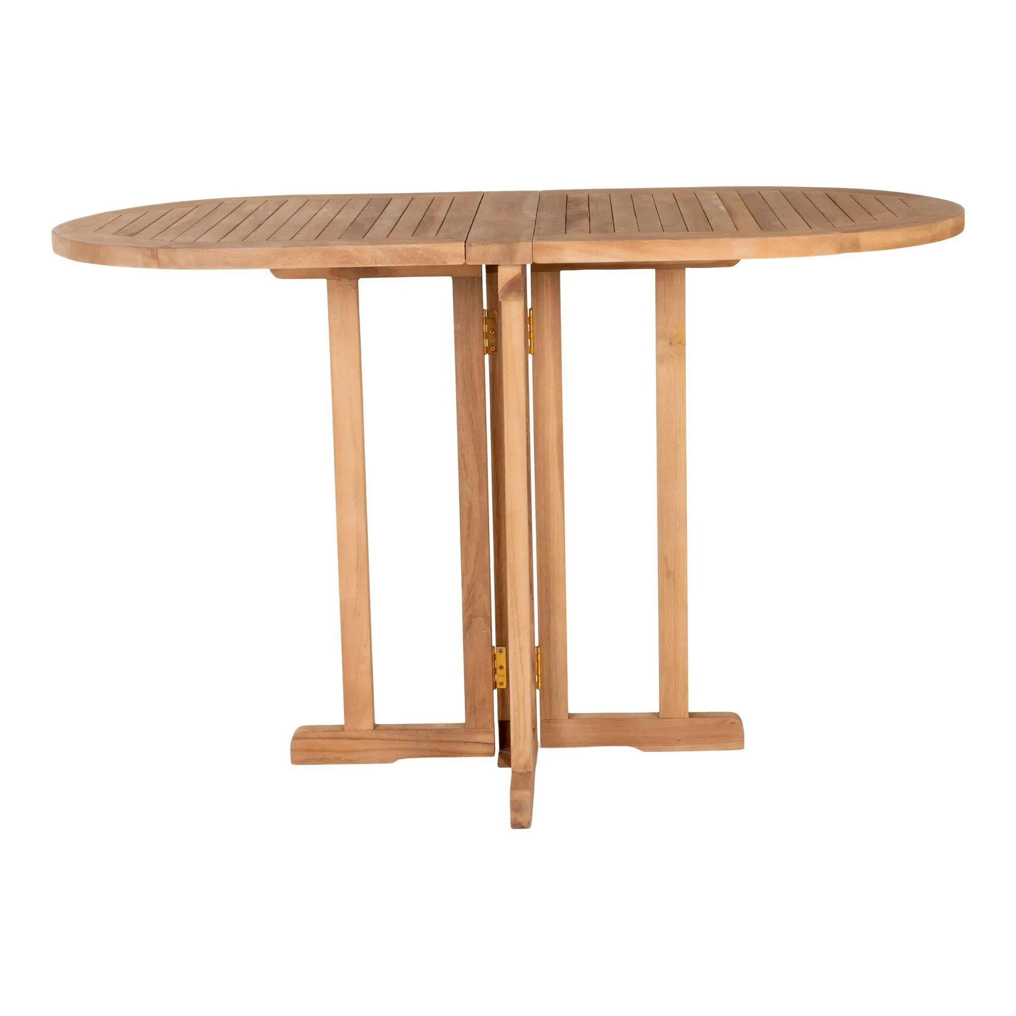 Huelva Oval Side Table - Natural, Teak