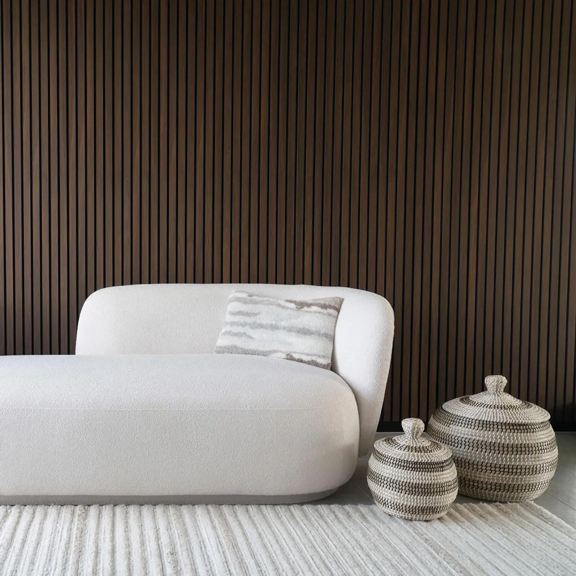 Ipoh Basket Set of 2 - Natural, Seagrass