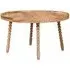Jammu Round Coffee Table - Natural, Mango Wood