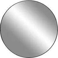 Jersey Round Wall Mirror - Black