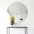 Jersey Round Wall Mirror - Black