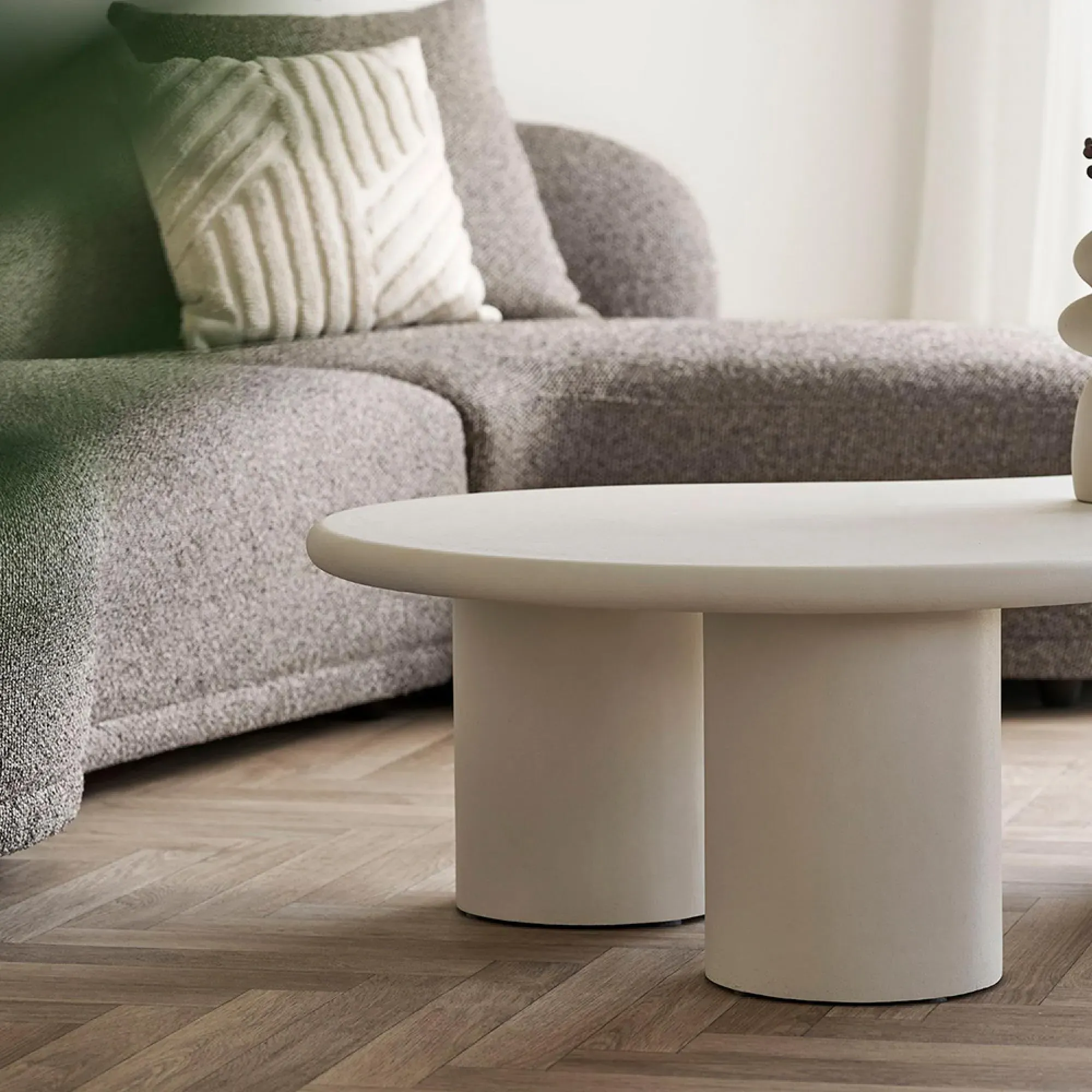 Kingston LHF Lounge Sofa - Brown, Fabric