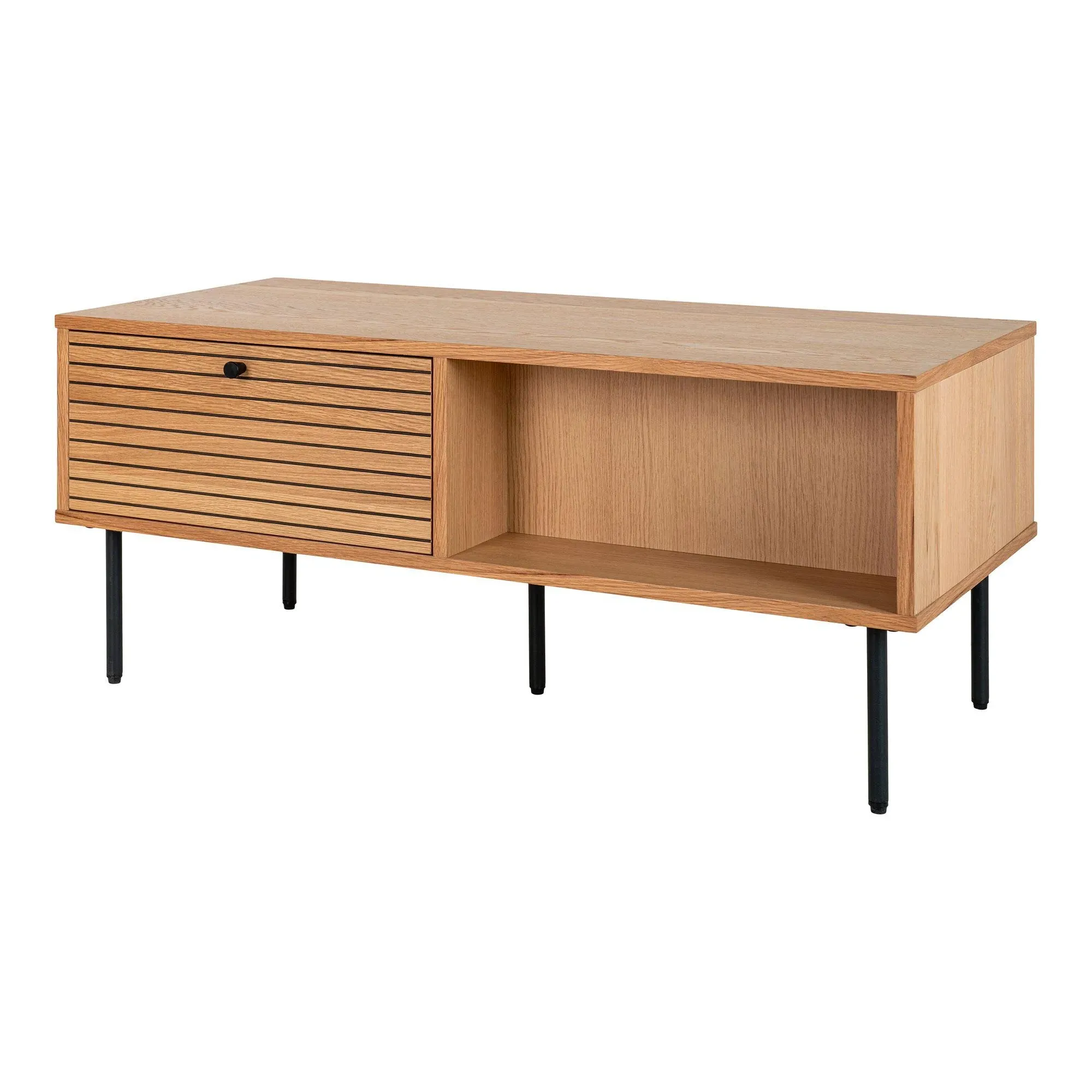 Kyoto 2 Drawer Coffee Table - Natural, Oak