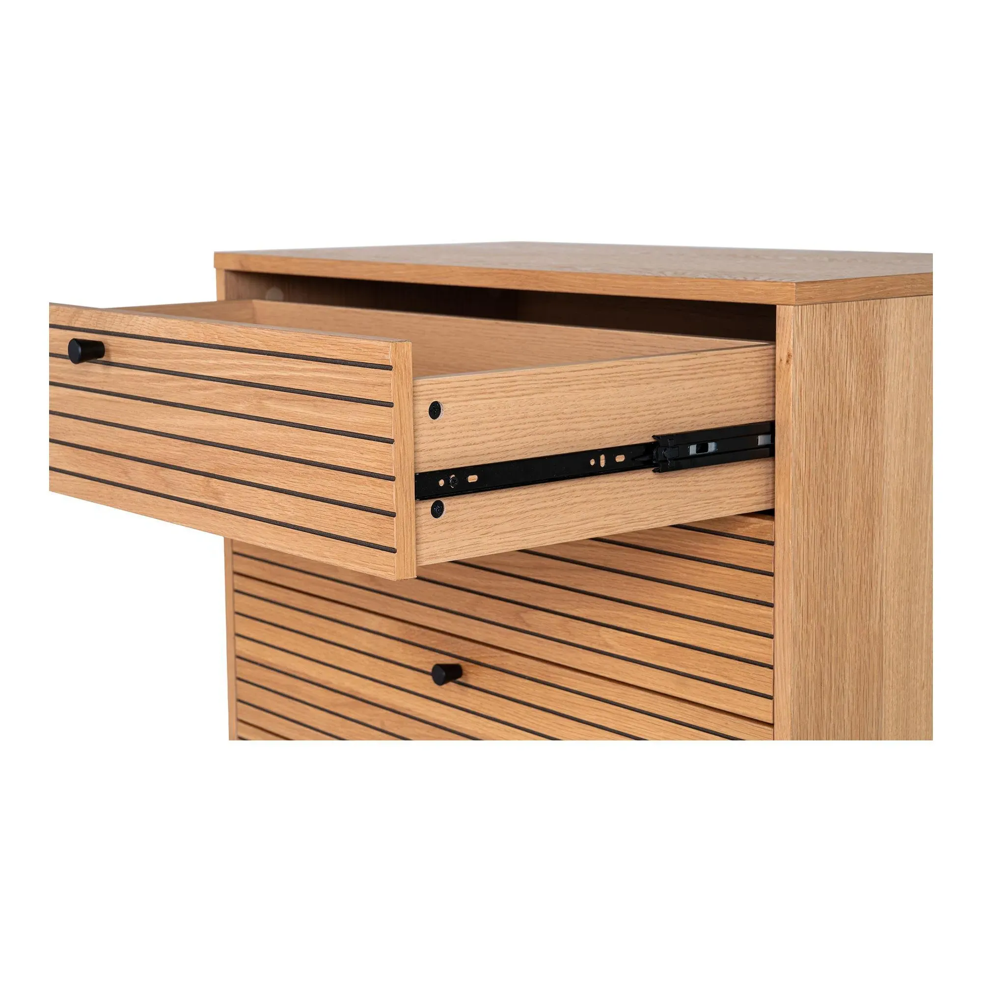 Kyoto 4 Drawer Chest - Natural Oak