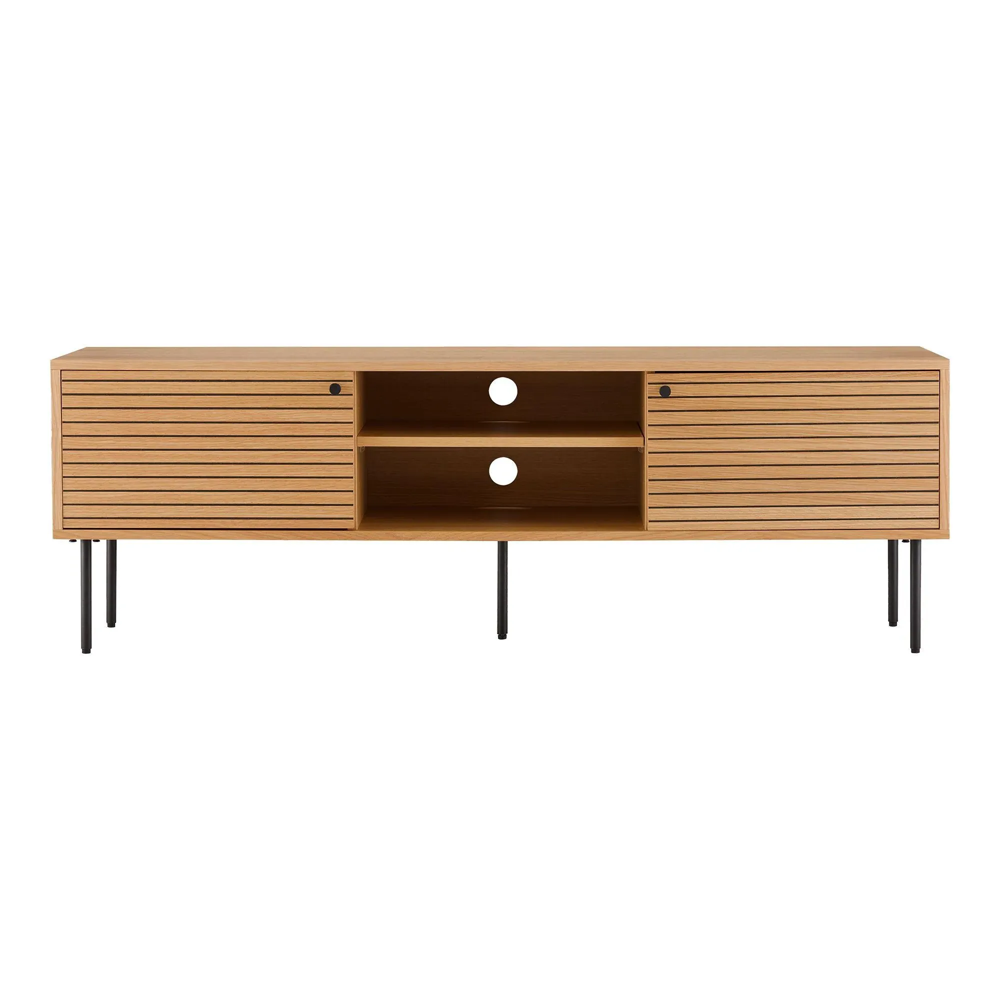 Kyoto Oak 150cm TV Unit with Storage - Natural