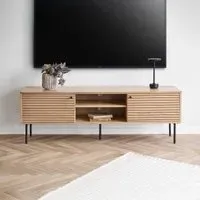Kyoto Oak 150cm TV Unit with Storage - Natural