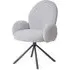 Lana Boucle Swivel Dining Chair - Sand