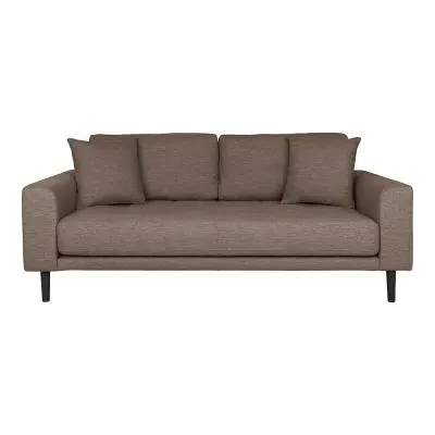 Lido 2.5 Seater Sofa - Brown, Fabric image