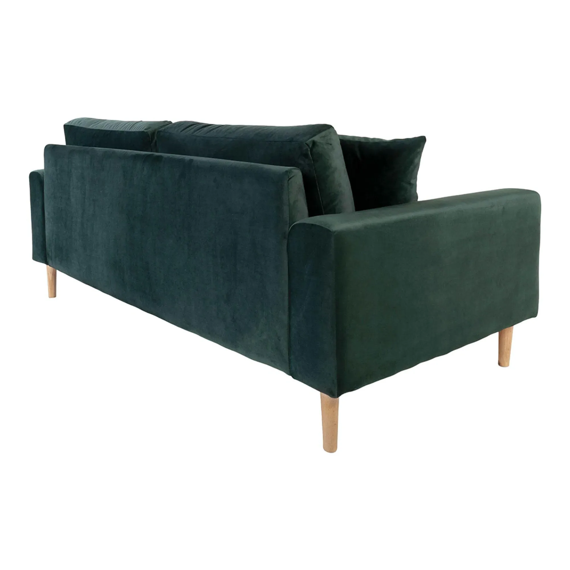 Lido 2.5 Seater Sofa - Green, Fabric