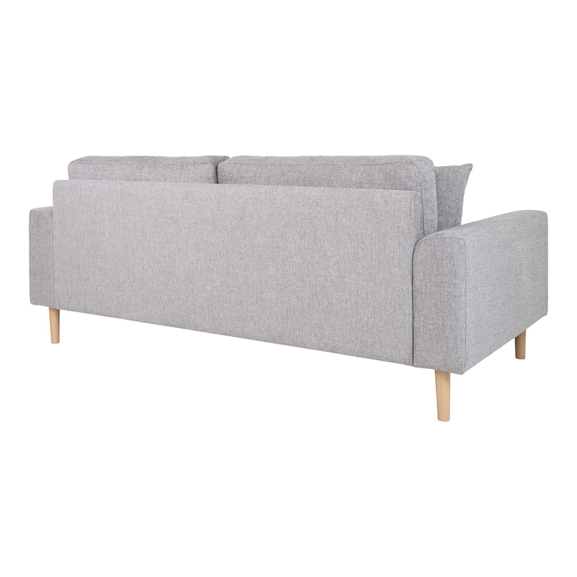 Lido 2.5 Seater Sofa - Light Grey, Fabric