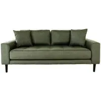 Lido 2.5 Seater Sofa - Olive Green, Fabric