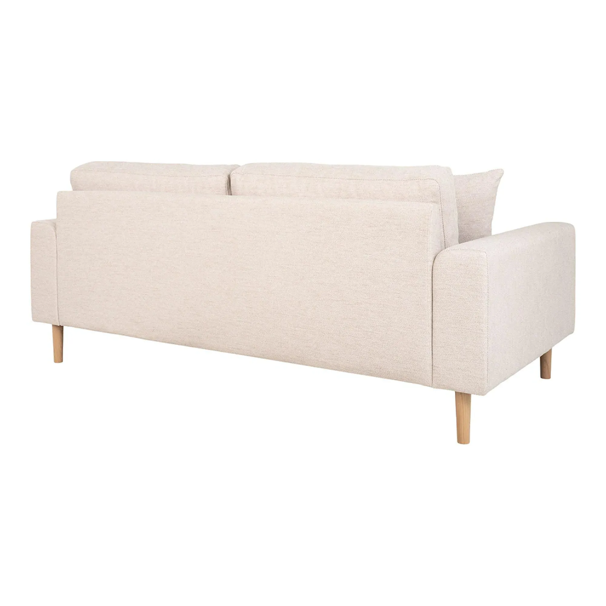 Lido 2.5 Seater Sofa - Sand, Fabric