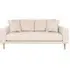Lido 2.5 Seater Sofa - Sand, Fabric