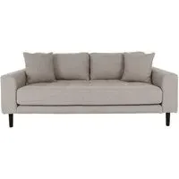 Lido 2.5 Seater Sofa - Stone, Fabric