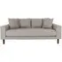 Lido 2.5 Seater Sofa - Stone, Fabric