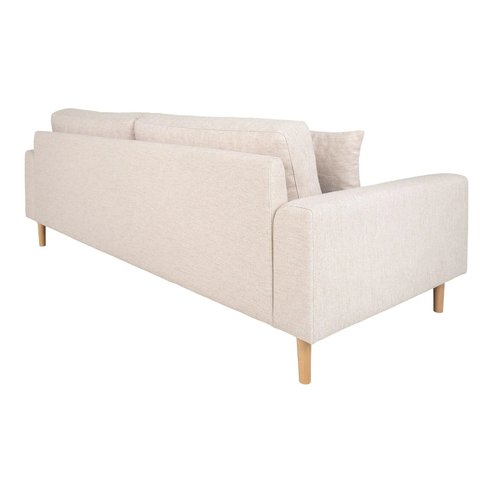 Lido 3-Seater Sofa - Sand, Fabric