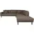 Lido Corner Sofa Open End LHF - Brown