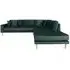 Lido Corner Sofa Open End LHF - Green