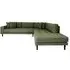 Lido Corner Sofa Open End LHF - Olive Green, Fabric