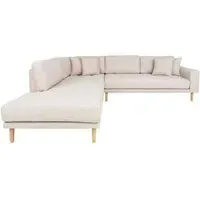 Lido Corner Sofa Open End RHF - Sand