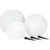 Lifton Round LED Lamp Set of 3 - White