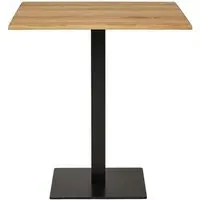 Lignano Square Cafe Table - Natural, Oak