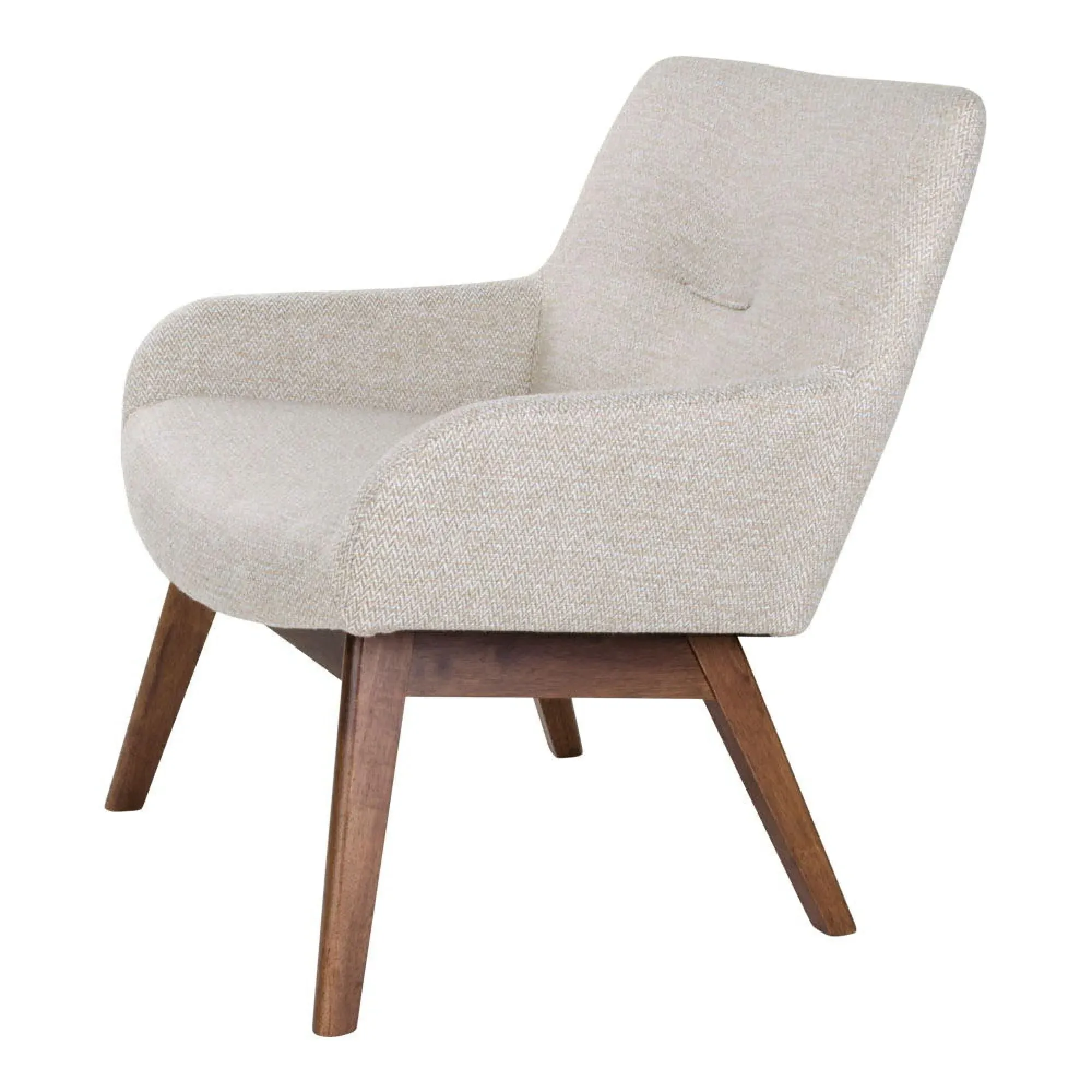 London Lounge Chair - Sand, Fabric