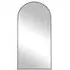Madrid Arch Floor Standing Mirror - Black